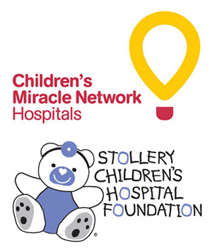 Children's Miracle Network and Stollery Children's Hospital Logos